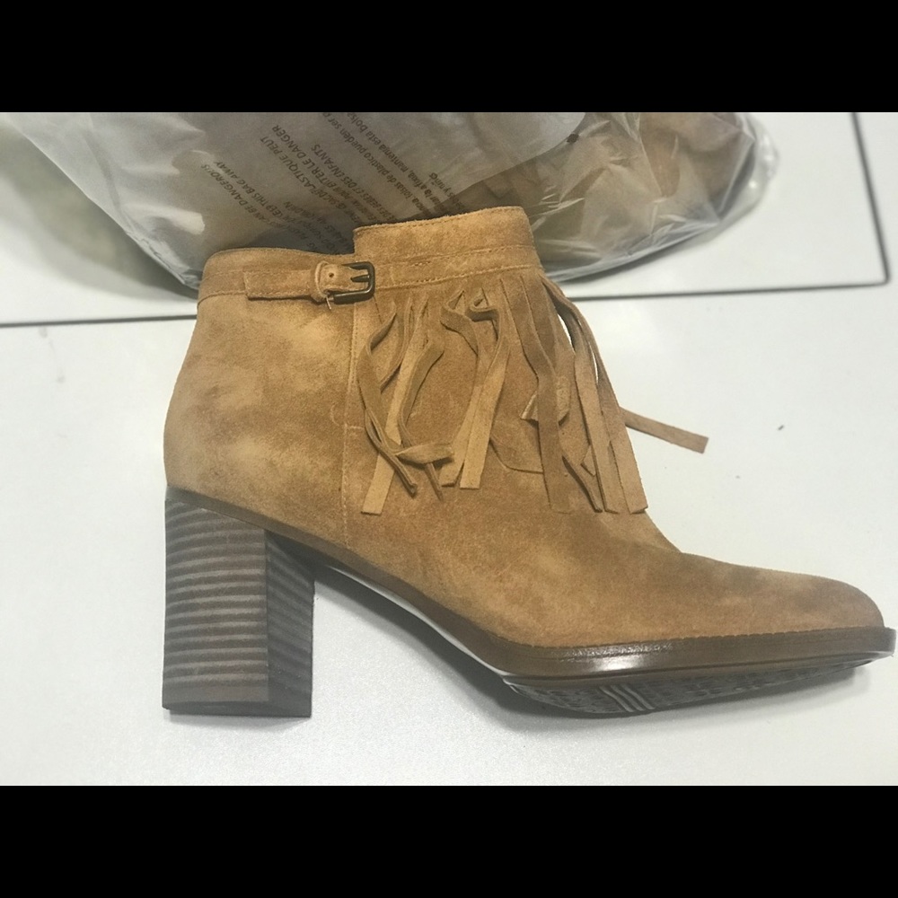 Suede booties